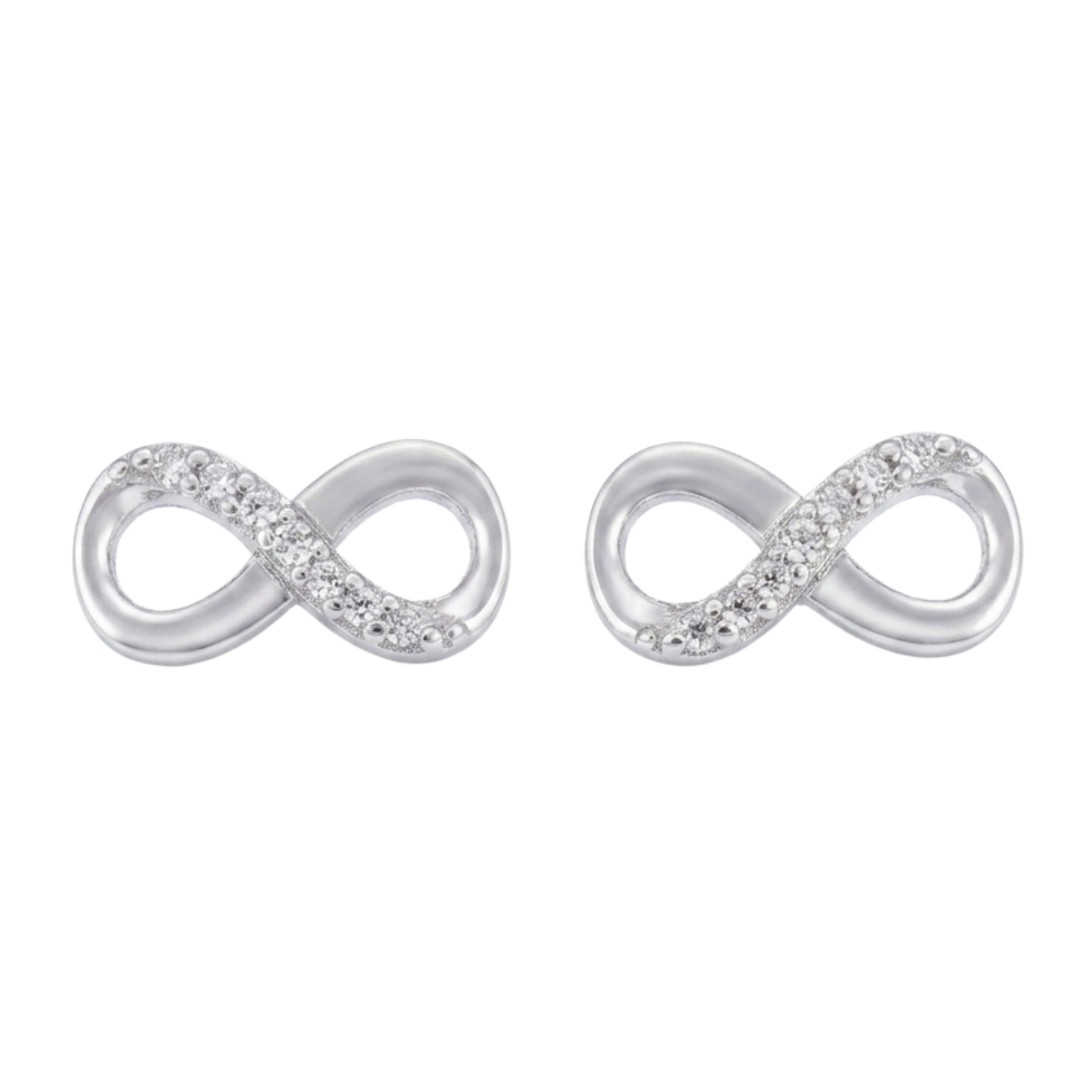Ohrstecker Infinito silber