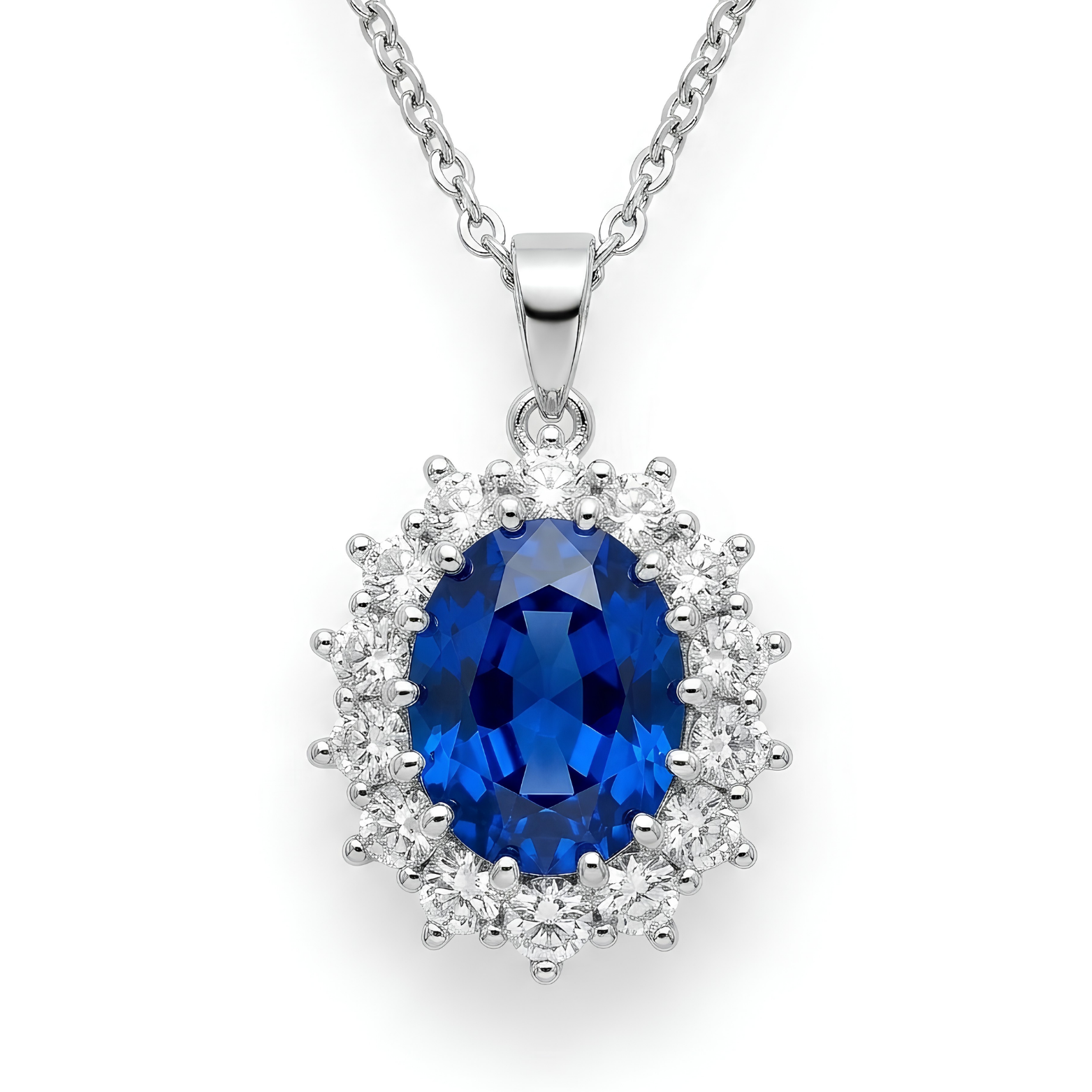 Halskette Regina blau