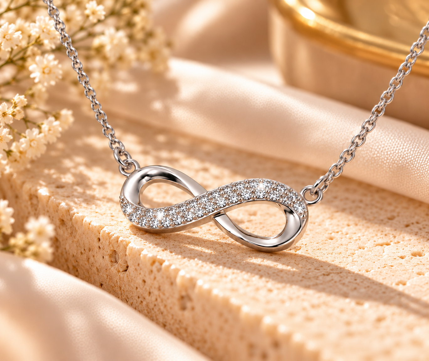 Halskette Infinito silber