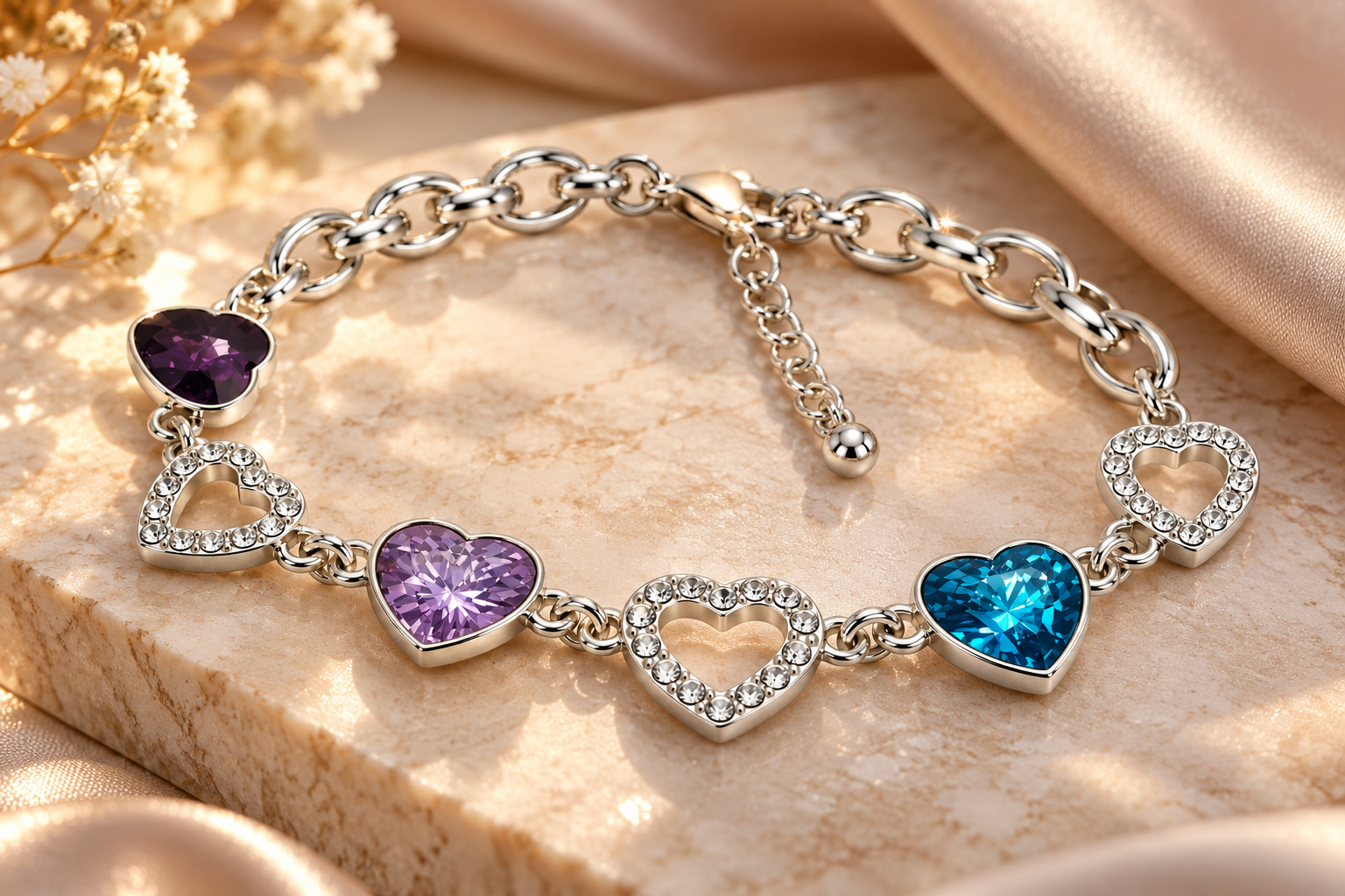 Armband Vivo silber